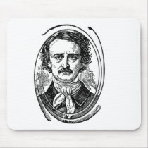 Poe 2~~~Edgar Allen Poe~~~~Altered Art Mouse Pads