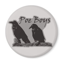 Poe Boys Refrigerator Magnet