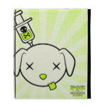 Poe Burst iPad Cover - Green iPad Folio Cover