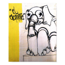 Poe Dis Elephant posters