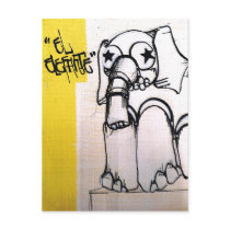 Poe Dis postcards