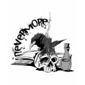 Poe Nevermore Raven Skull & Book t-shirts by VoXeeD Poe Nevermore Raven Skull & Book t-shirts