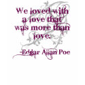 Poe {Quote} t-shirts by ashleyclem Poe {Quote} t-shirts