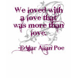 Poe {Quote} t-shirts