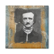 Poe Remixed Magnet