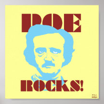 Poe Rocks! Poster