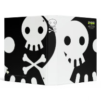 Poe the Goodbye Puppy Unlife Skull Binder