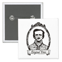 Poe: The Original Emo buttons