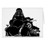Poe Vignette 7 Greeting Cards