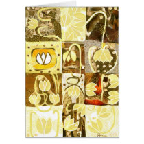 Poem for a Tulip Blank Card cards