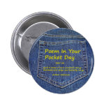 Poem in Your Pocket Day Button