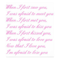 Poem poster