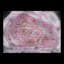 Poem "Strongest Seedling" Floral Art Print