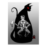 Poe's Black Cat posters