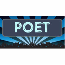 Poet Marquee photo sculptures by itsallhot Poet Marquee photo sculptures