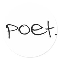 Poet Sticker