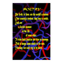 Poetry (acrostic poem) posters