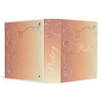 Poetry Broad Binder Rose