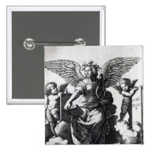 Poetry, c.1515 pinback button