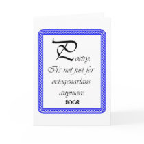 Poetry  cards