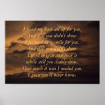 poetry clouds poster