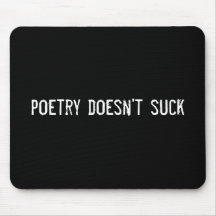 poetry doesn't suck mouse mats