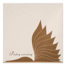 Poetry evening - invitation