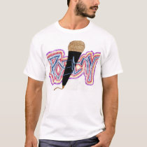 POETRY Mic Check t-shirts by Honey_B POETRY Mic Check t-shirts