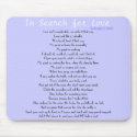 Poetry mouse pad for MEN mousepads