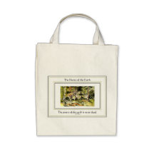 Poetry of the Earth Grocery Tote Tote Bag