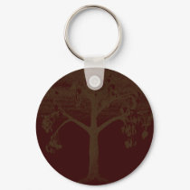 Poetry Tree Art keychains by spenayoung Poetry Tree Art keychains