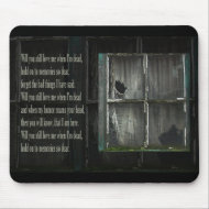 Poetry - Will you still love me mousepad