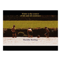 Poetryposter 'Water'