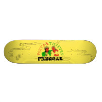 Poets and Thieves "Freggae" skateboards