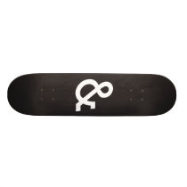 Poets and Thieves "The Name" Black skateboards