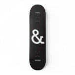Poets and Thieves "The Name" Black skateboards