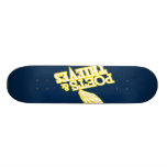 Poets and Thieves "The Name" Navy Custom Skateboard
