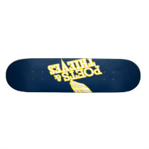 Poets and Thieves "The Name" Navy skateboards