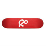 Poets and Thieves "The Name" Red Skate Decks