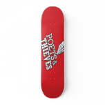 Poets and Thieves "The Name" Red skateboards