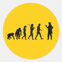 Poets Orators Reading Poetry Literacy Book Reader Round Sticker