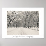 Poet's Walk - Central Park - Travel Poster