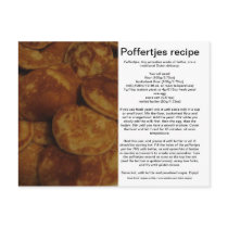Poffertjes Post Cards