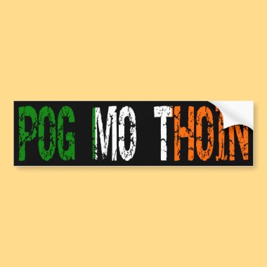 Unique Unisex Custom Printed Bumper Stickers