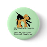 Pog "Paranoid" Green button