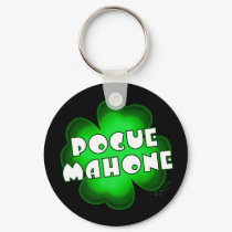 Pogue Mahone Shamrock keychains