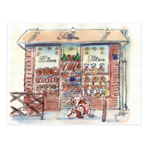 Poilane Boulangerie Paris postcards