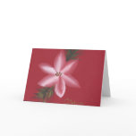 POINSETTA CARD