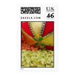 Poinsetta's and ornaments stamps