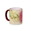 Poinsettia and Holly Mug mug